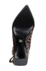 Badgley Mischka Adrian Velvet Block Heel Booties Anthracite Fabric | Women Booties & Boots