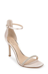 Badgley Mischka Adriane Perfect Simplicity Stiletto Silver | Women Stiletto