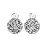 Badgley Mischka Ball Drop Pave Earrings | Women Fashion Jewelry