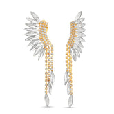 Badgley Mischka Birds Of A Feather Crystal Clip Earring | Women Fashion Jewelry