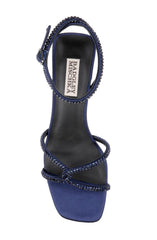 Badgley Mischka Brisa Low Block Heeled Sandal Black | Women Block Heels