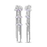 Badgley Mischka Captivating Rhinestone Fringe Earrings | Women Fashion Jewelry