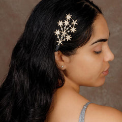 Badgley Mischka Celestial Rhinestone Statement Clips | Women Hair Accessories