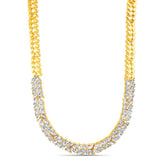 Badgley Mischka Crystal Stone Leaf Necklace | Women Fashion Jewelry