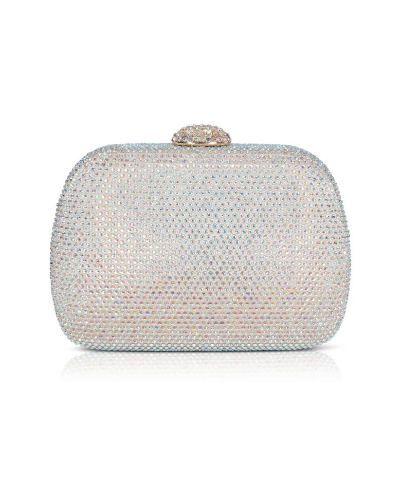 Badgley Mischka Eden Crystal Aurelias Borealis Clutch Lilac | Women Evening Bags