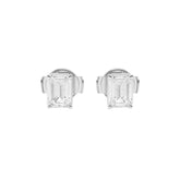 Badgley Mischka Emerald-Cut Diamond Stud Earrings | Women Diamonds