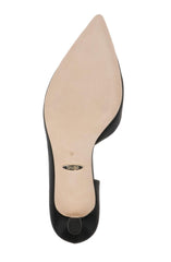 Badgley Mischka Fabia II Kitten Heels With Crystal Buckle Black | Women Kitten Heel