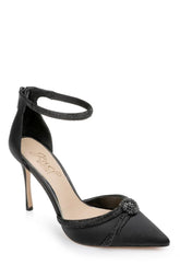 Badgley Mischka Geena Glamour Stiletto Heel Black | Women Best Sellers