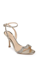 Badgley Mischka Gemma Stiletto Sandal Gold | Women Stiletto