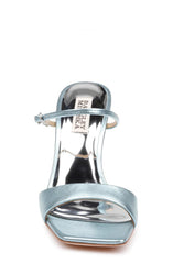 Badgley Mischka Luna Mule With Sculptural Wedge Black | Women Wedge