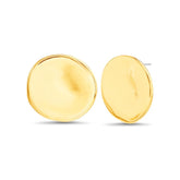 Badgley Mischka Molten Metal Button Earrings | Women Fashion Jewelry