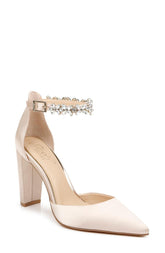 Badgley Mischka Ollie High Heel Pump Champagne | Women Best Sellers