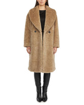 Badgley Mischka Rasha Faux Fur Coat Camel | Women Outerwear