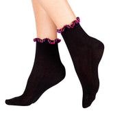 Badgley Mischka Razzle Dazzle Socks Silver | Women Hosiery