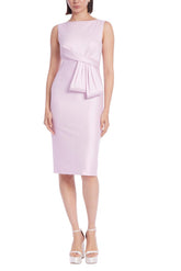 Badgley Mischka Sleeveless Waist Detail Sheath Dress Peony | Women Cocktail
