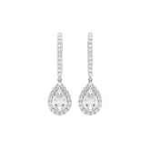 Badgley Mischka Teardrop Diamond Earrings | Women Diamonds