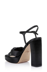 Badgley Mischka Valencia Platform Heels Black | Women Platform