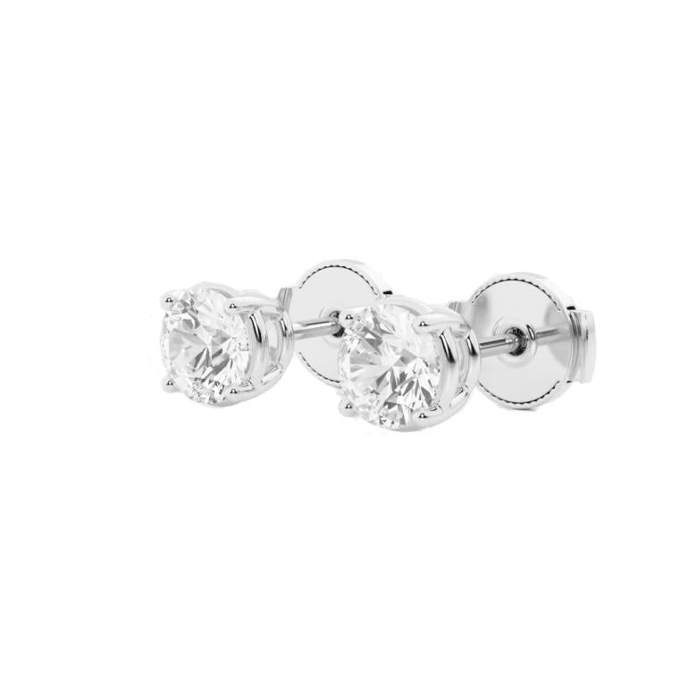 Badgley Mischka 1CT Diamond Stud Earrings | Women Diamonds