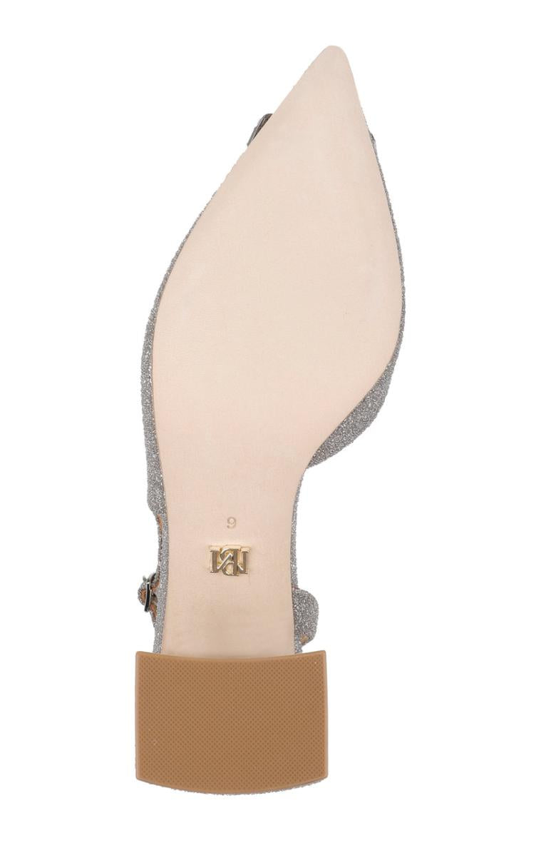 Badgley Mischka Adaline Slingback Block Heels Black | Women Block Heels