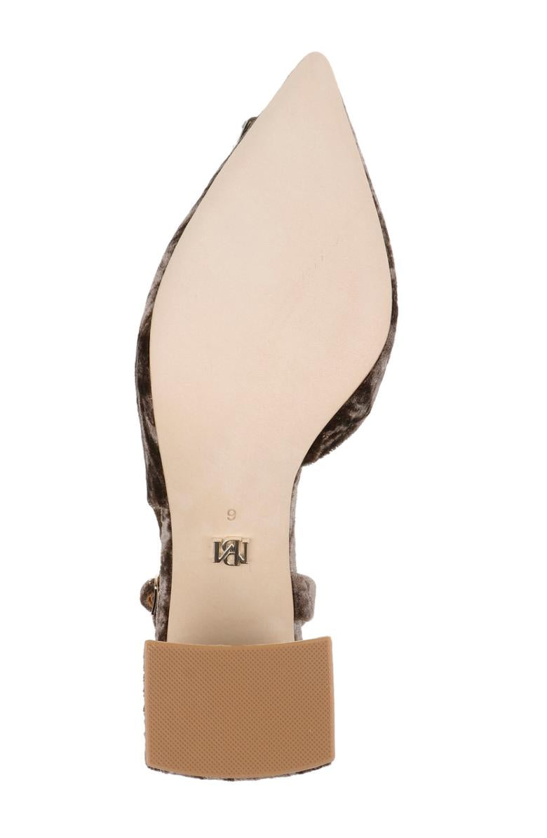 Badgley Mischka Adaline Slingback Block Heels Black | Women Block Heels