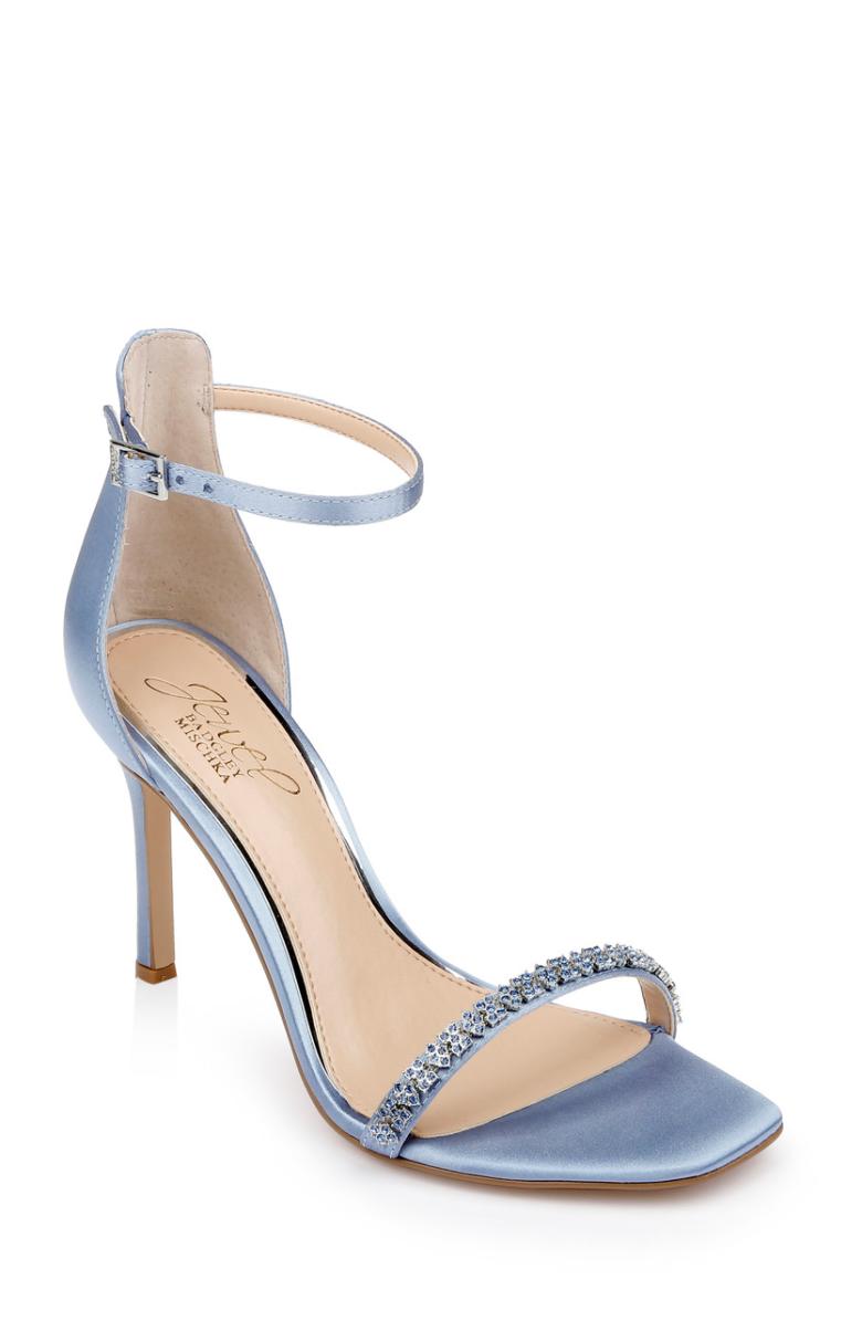 Badgley Mischka Adriane Perfect Simplicity Stiletto Silver | Women Stiletto