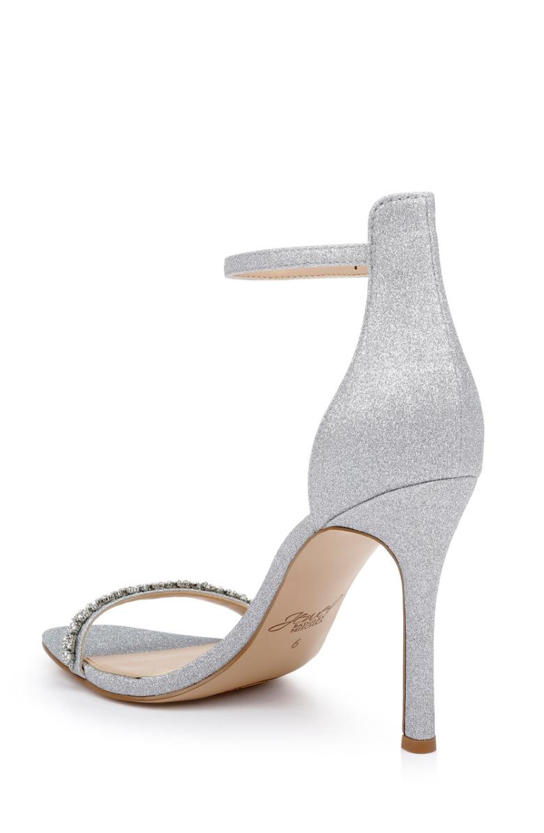 Badgley Mischka Adriane Perfect Simplicity Stiletto Silver | Women Stiletto
