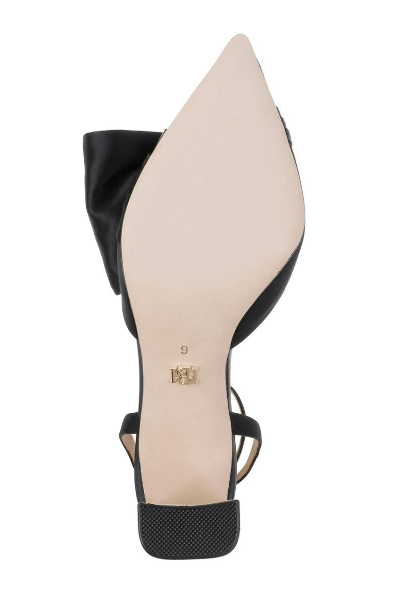 Badgley Mischka Alease Pointed Toe Block Heels Black | Women Block Heels