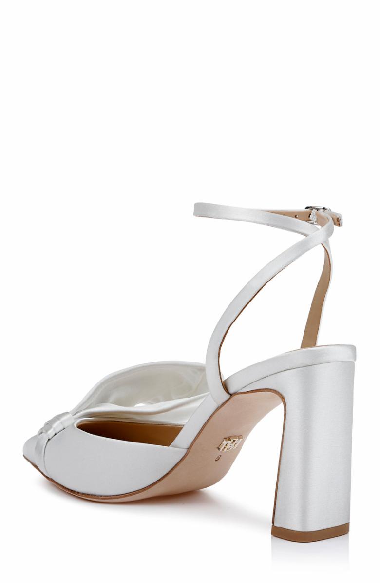 Badgley Mischka Alease Pointed Toe Block Heels Black | Women Block Heels