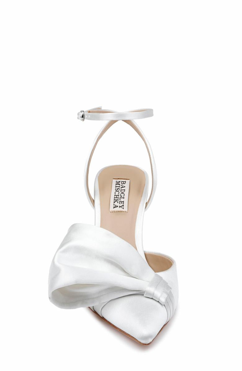 Badgley Mischka Alease Pointed Toe Block Heels Black | Women Block Heels