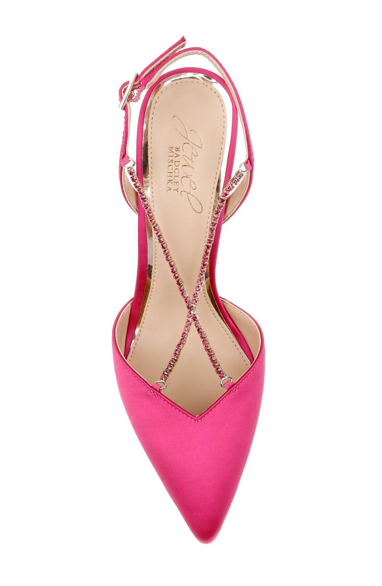 Badgley Mischka Alegria Pointed Toe Stiletto Light Gold | Women Stiletto