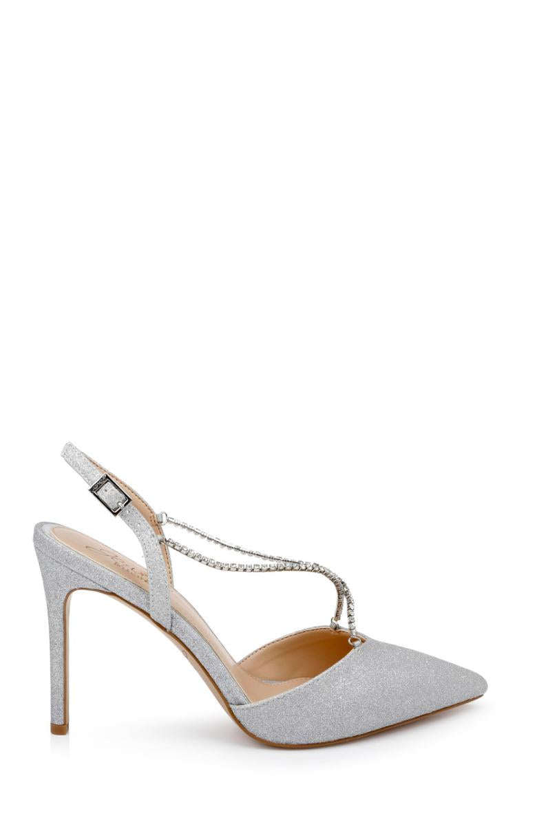 Badgley Mischka Alegria Pointed Toe Stiletto Light Gold | Women Stiletto