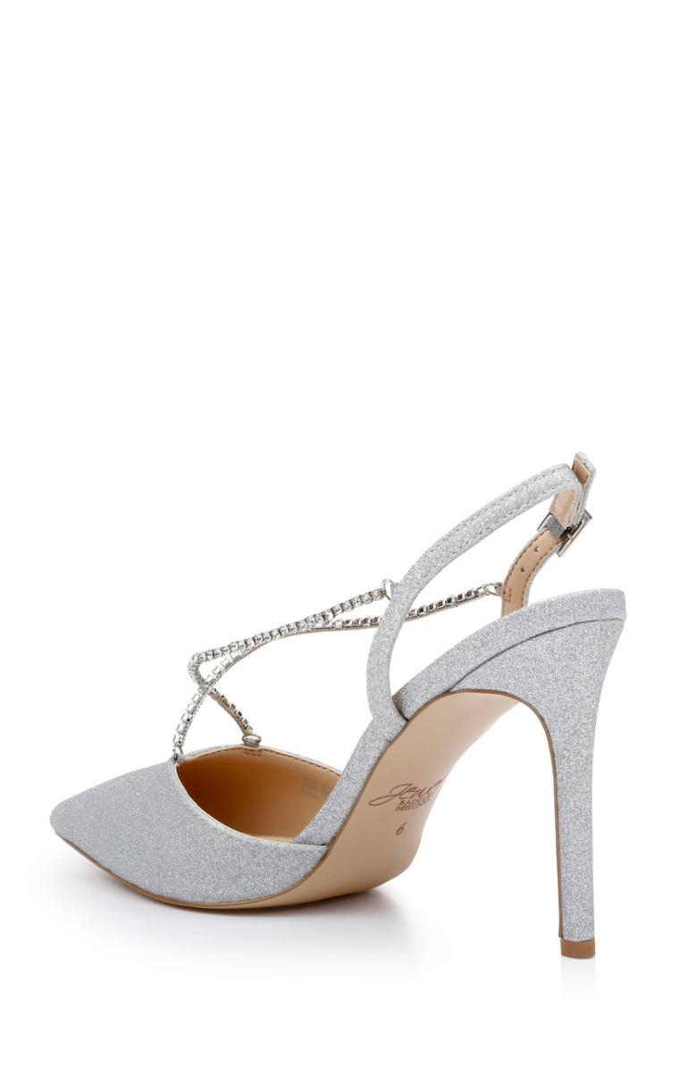 Badgley Mischka Alegria Pointed Toe Stiletto Light Gold | Women Stiletto