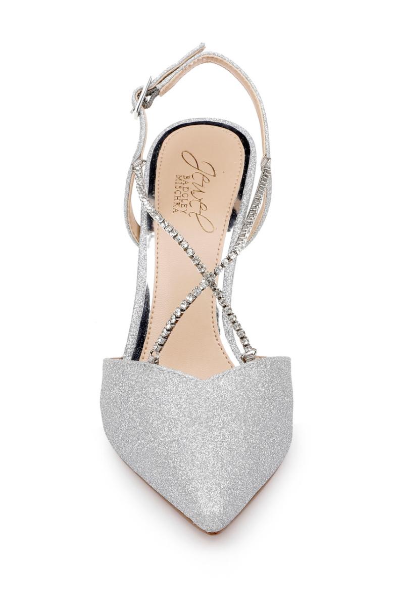 Badgley Mischka Alegria Pointed Toe Stiletto Light Gold | Women Stiletto