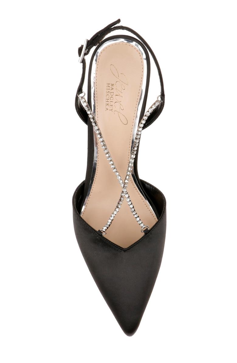 Badgley Mischka Alegria Pointed Toe Stiletto Light Gold | Women Stiletto