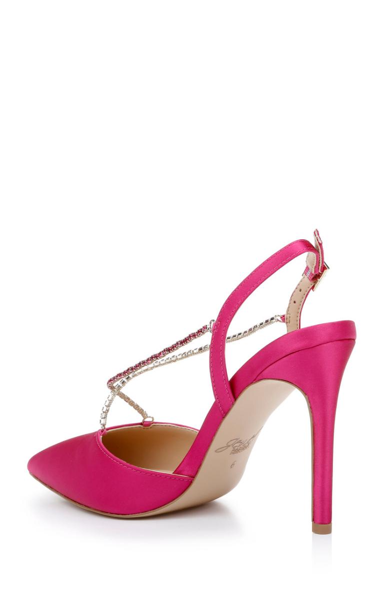 Badgley Mischka Alegria Pointed Toe Stiletto Light Gold | Women Stiletto