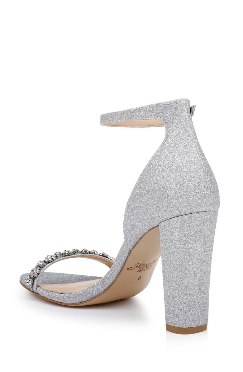 Badgley Mischka Alyssa Block Heel Sandals Light Gold | Women Block Heels