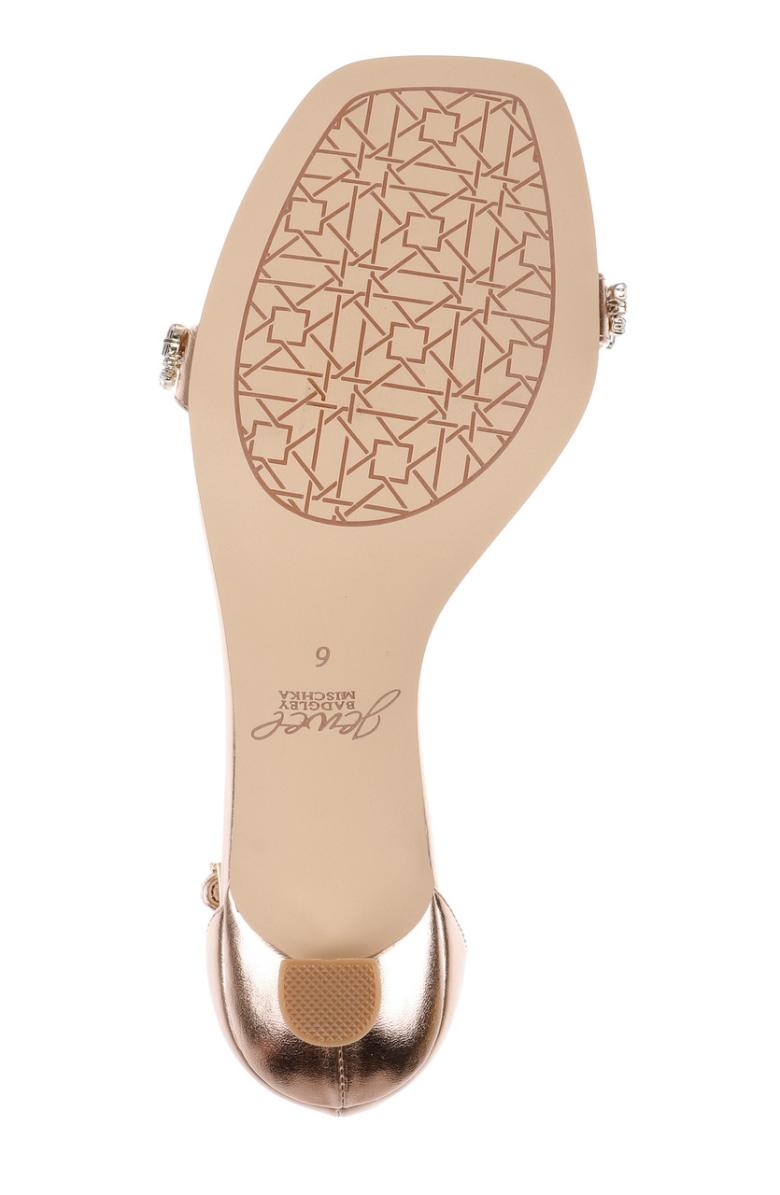 Badgley Mischka Angel Sassy Kitten Heel Light Gold | Women Kitten Heel