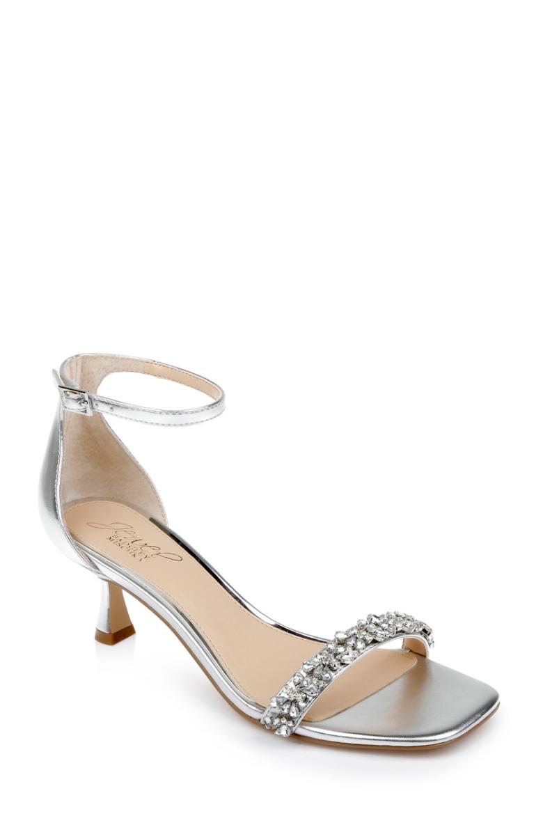 Badgley Mischka Angel Sassy Kitten Heel Light Gold | Women Kitten Heel