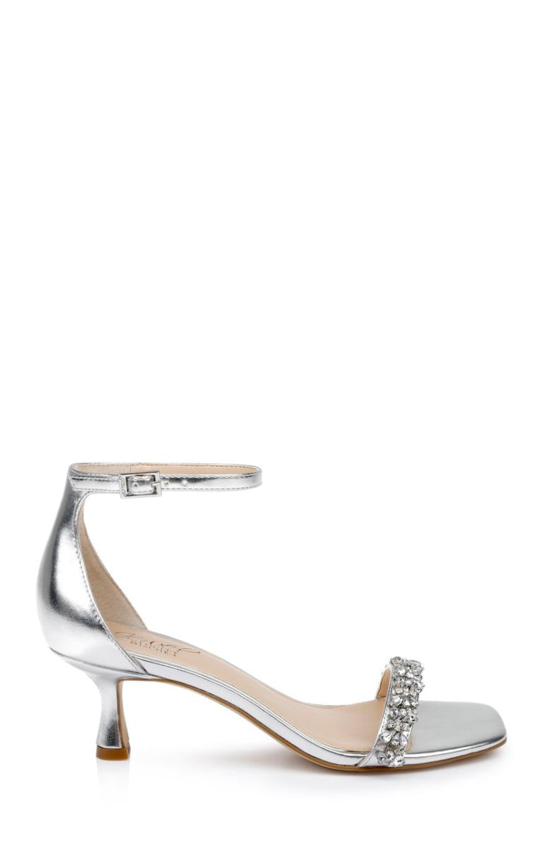 Badgley Mischka Angel Sassy Kitten Heel Light Gold | Women Kitten Heel