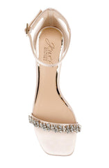 Badgley Mischka Angel Sassy Kitten Heel Light Gold | Women Kitten Heel