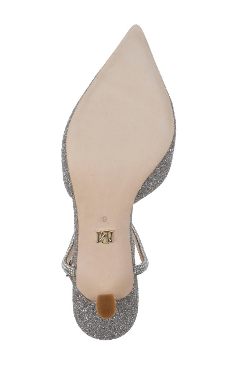 Badgley Mischka Autumn Ankle Strap Kitten Heel Pumps Black | Women Best Sellers