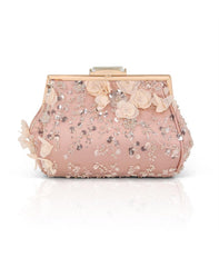 Badgley Mischka Bea Couture Clutch Rose | Women Evening Bags