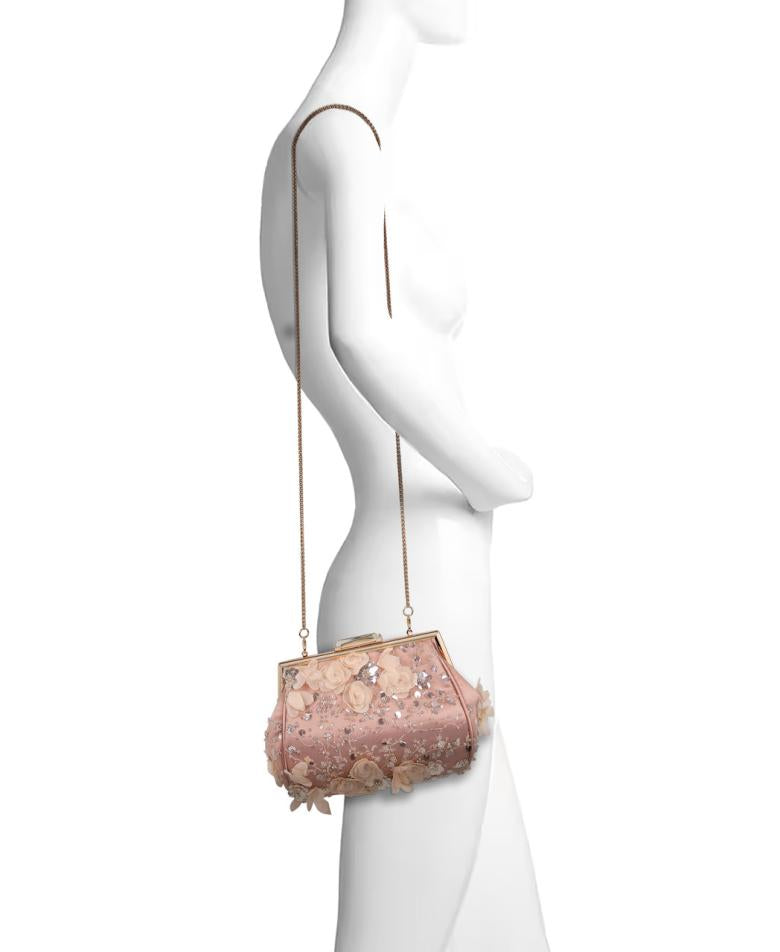 Badgley Mischka Bea Couture Clutch Rose | Women Evening Bags