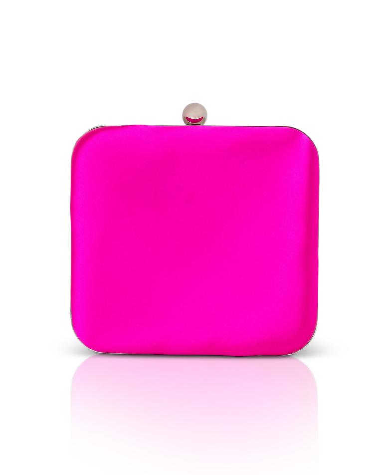 Badgley Mischka Blakely Crystal Bow Clutch Black | Women Evening Bags