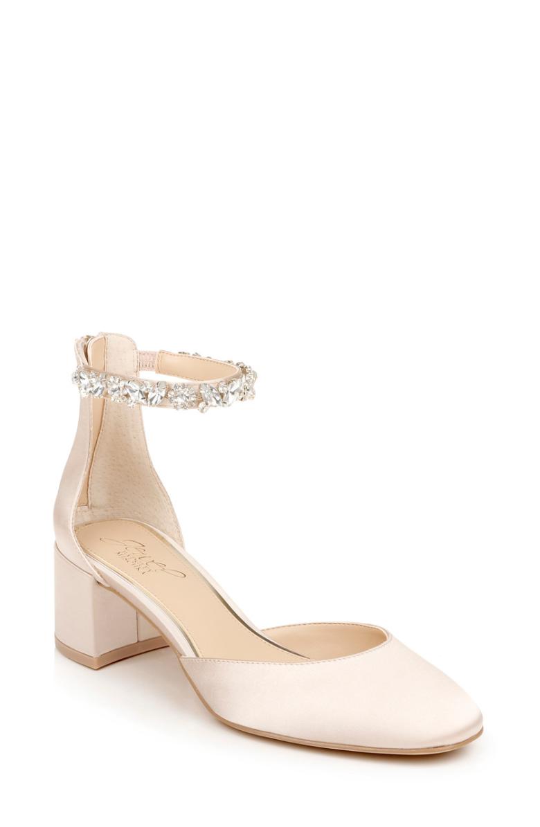 Badgley Mischka Cathleen Champagne | Women Block Heels