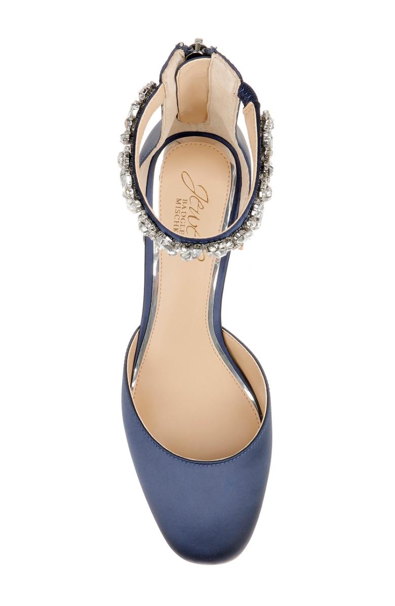 Badgley Mischka Cathleen Champagne | Women Block Heels