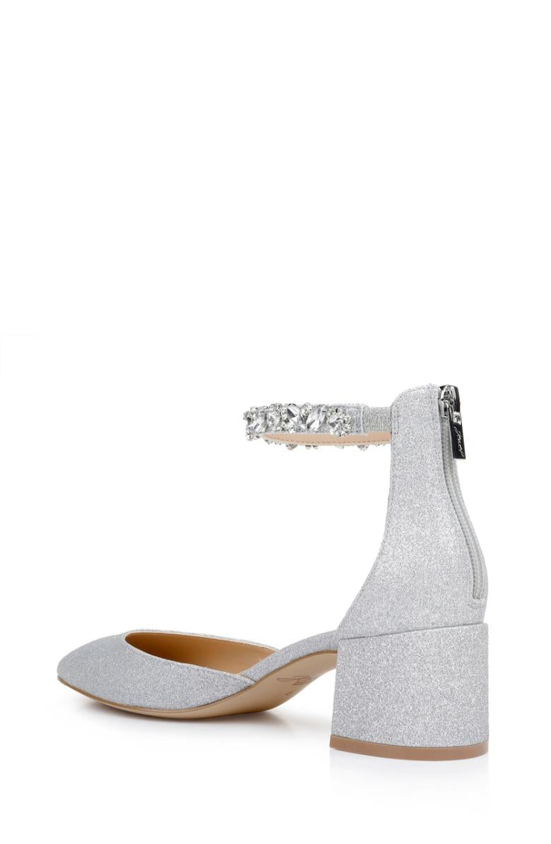 Badgley Mischka Cathleen Champagne | Women Block Heels