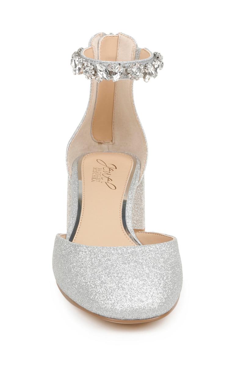 Badgley Mischka Cathleen Champagne | Women Block Heels