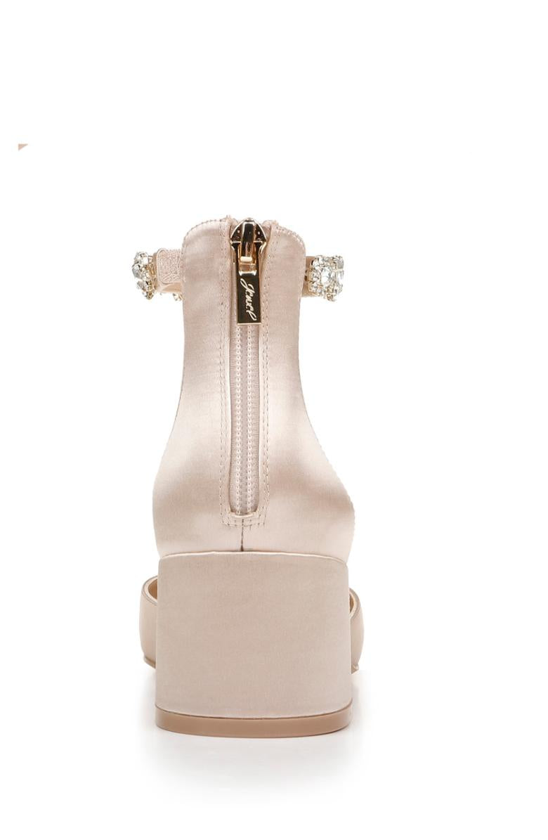 Badgley Mischka Cathleen Champagne | Women Block Heels