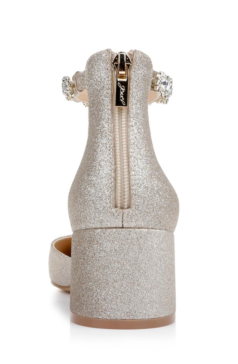 Badgley Mischka Cathleen Champagne | Women Block Heels